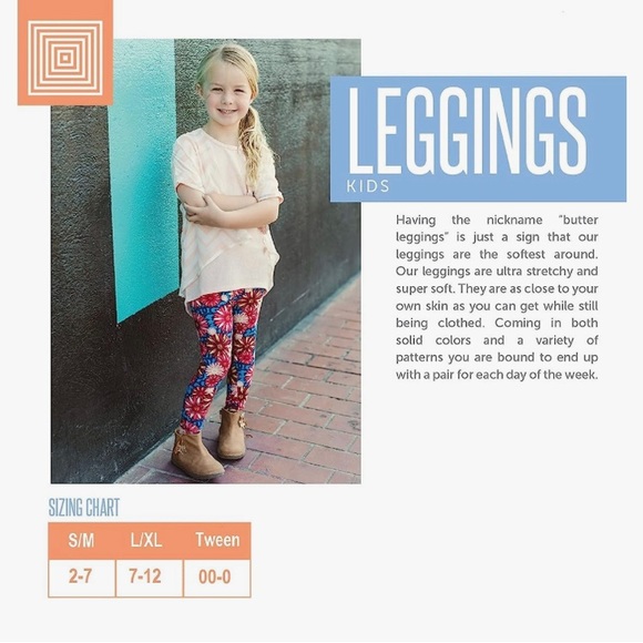 LuLaRoe Mommy and Me Leggings set T/C and S/M - Picture 3 of 8